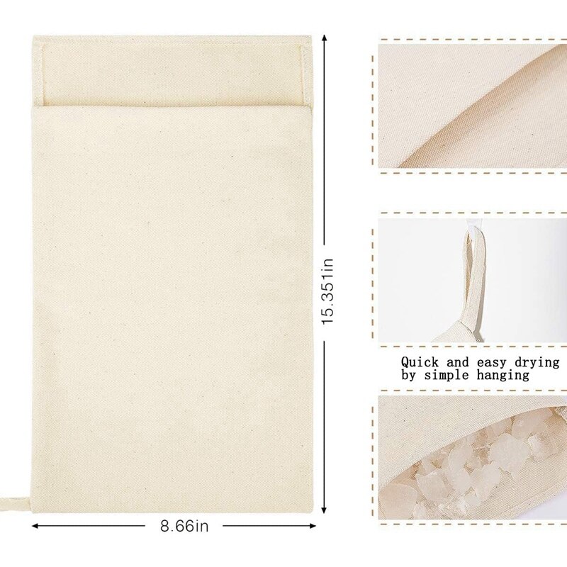 Mazo de hielo y bolsa de hielo-martillos de madera y sacos de algodón para triturar hielo, Kits de barman, herramientas de Bar accesorios de cocina