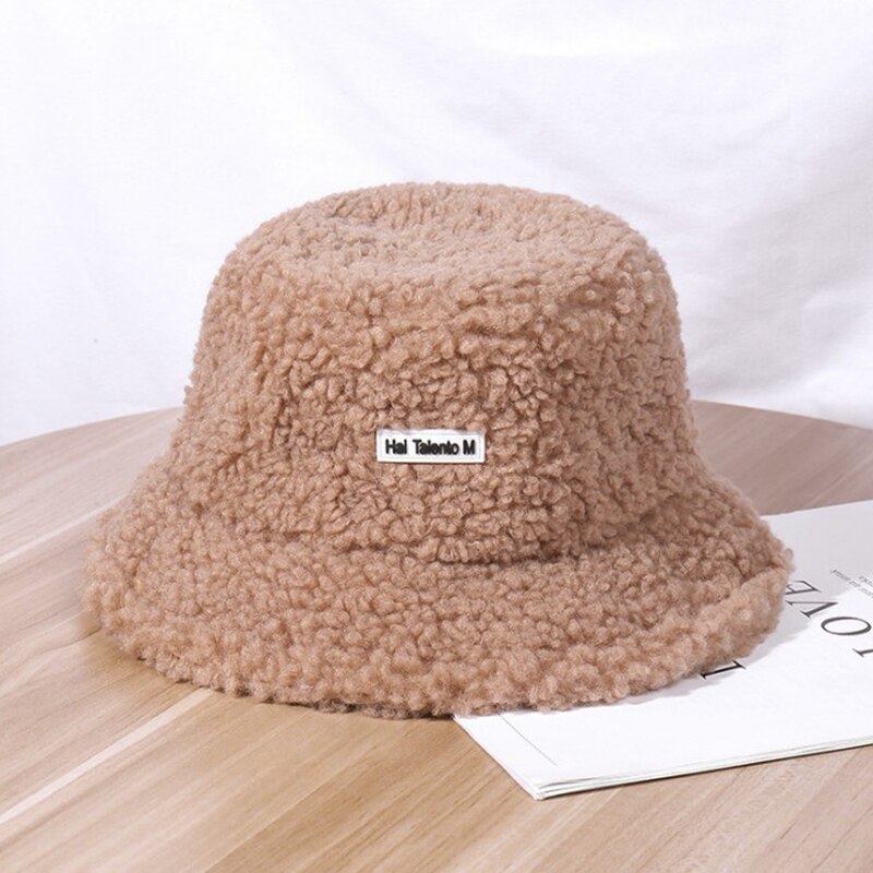 Chapeau Cloche Hiver Fausse Fourrure - Pliable, 56-58 Cm, Pêcheur Doux Et Chaud