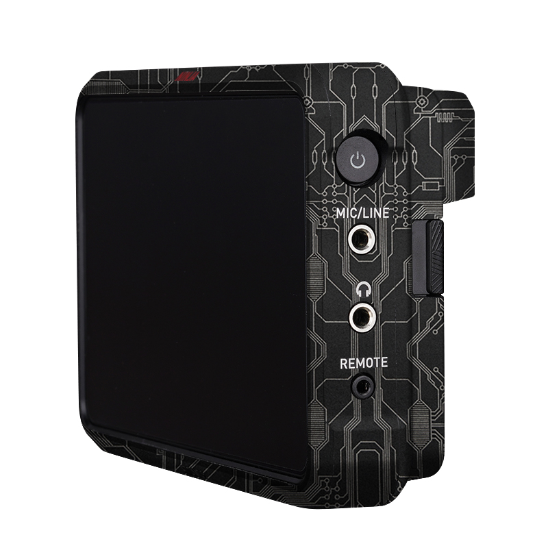 Ninja V Monitor Vinyl Aufkleber Haut Anti kratzen wickeln Abdeckung für ATOMOS Ninja V 3M Prämie Anti kratzen Gericht wickelt Fällen: Fantasy Silber-
