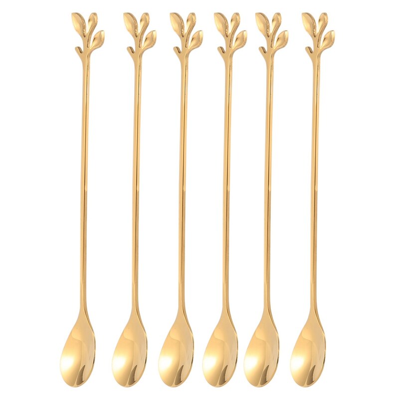 Ciieeo Kupfer Tee Spatel - 13cm Metall-Löffel Für Tee & Gewürze