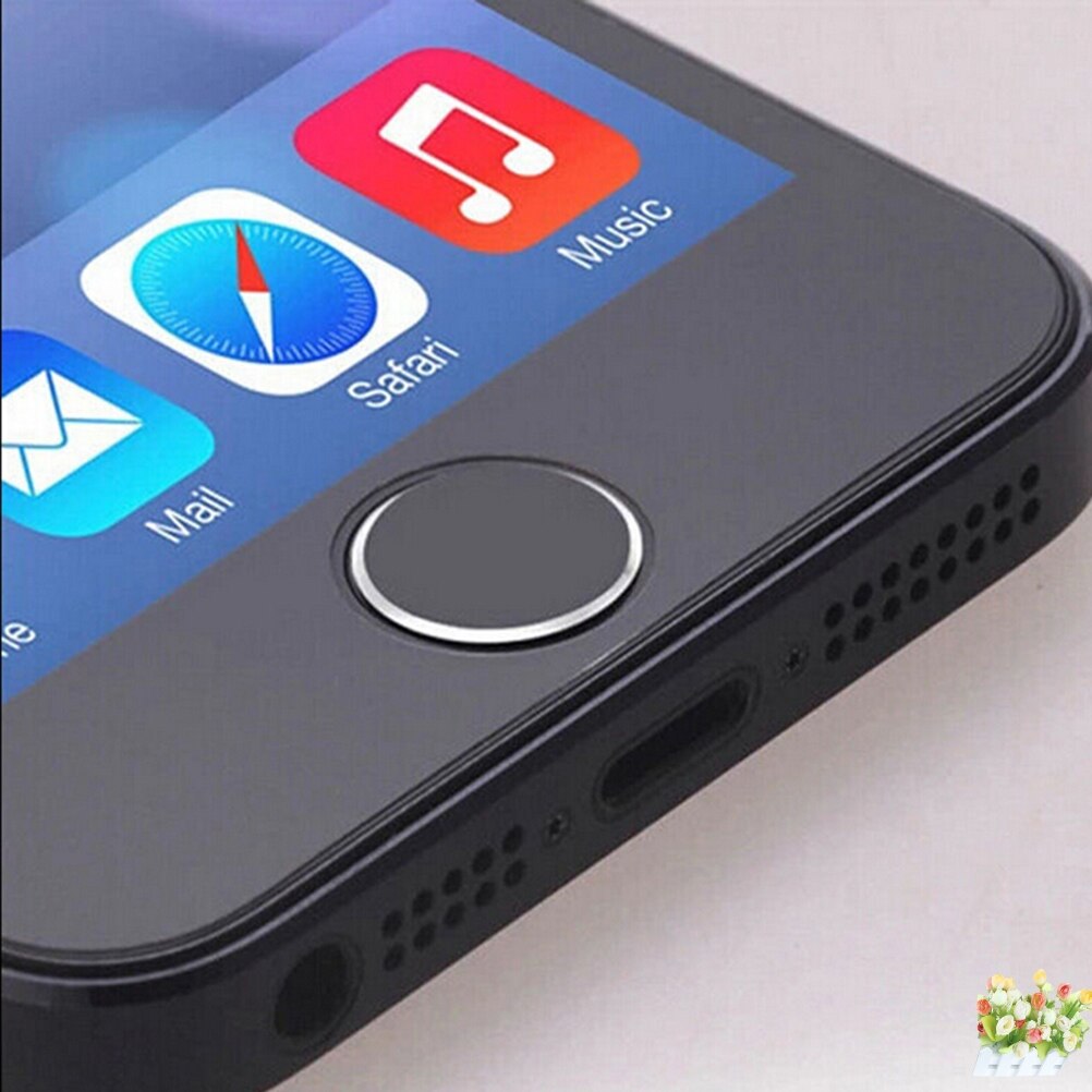 Voor Iphone 5 S 5 Se 4 6 6S 7 Plus Ondersteuning Vingerafdruk Unlock Touch Key Id home Button Sticker Protector Toetsenbord Keycap