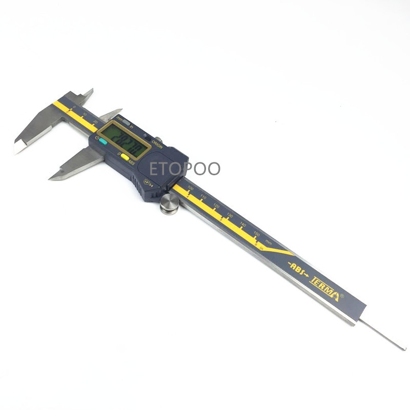 Precisión Terma 0.005mm IP54 a prueba de agua 150mm 300mm calibrador vernier digital micrón calibrador electrónico medidor de espesor micrómetro