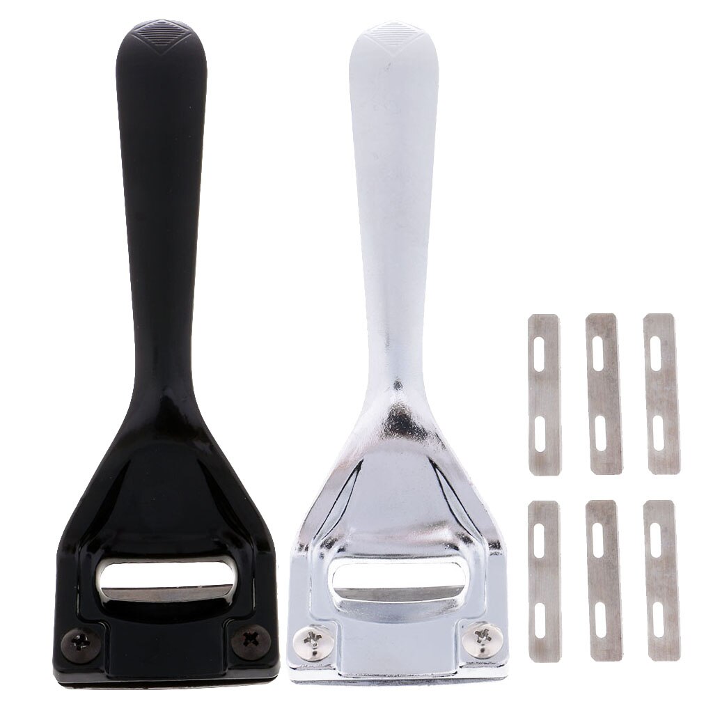 Leather Edge Skiver Tool Hand-Skiving for Thinning Leathercraft with 3 Blades