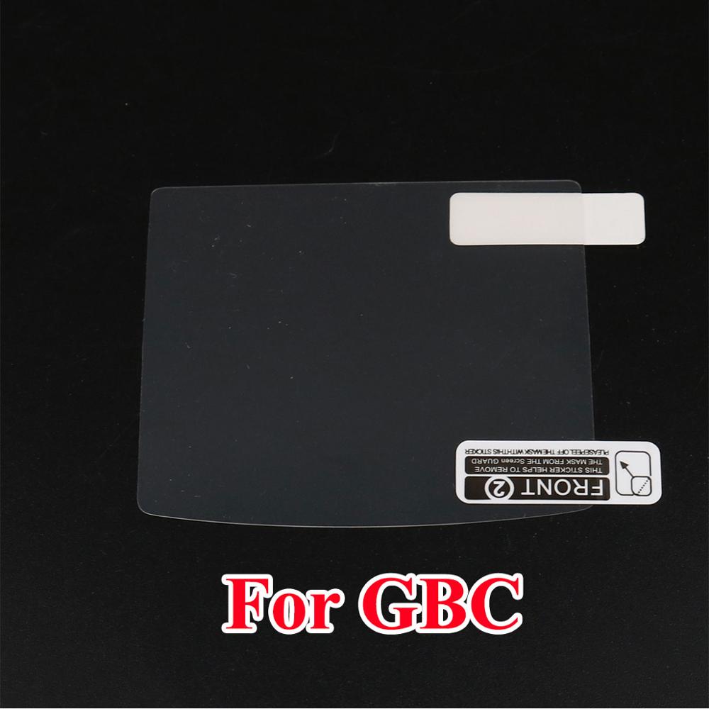 YuXi LCD Screen Protector Beschermende Film voor Gameboy Kleur voor GBA GBA SP GBC GB GBP voor GBM Plastic Clear beschermende Film: For GBC