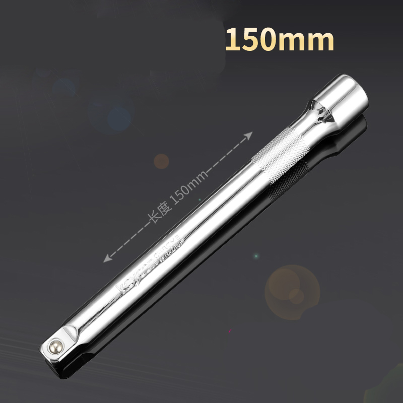 1Pc 3" 6" 10" Long Extension Bar 3/8 Drive Ratchet Socket Extender Hand Adjustment Tool Extension Socket Drive Hand Tool розетка: 150mm