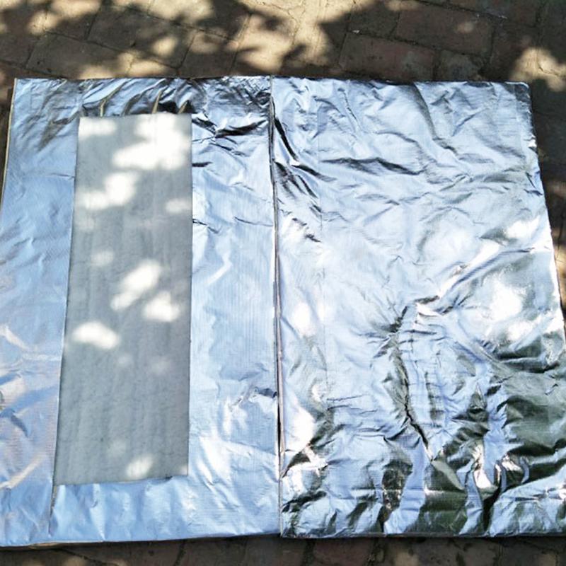 Folie selvklæbende isolering bomuldskedelisolering aluminiumsilikatnål keramisk fiberisolering ildfast tæppe