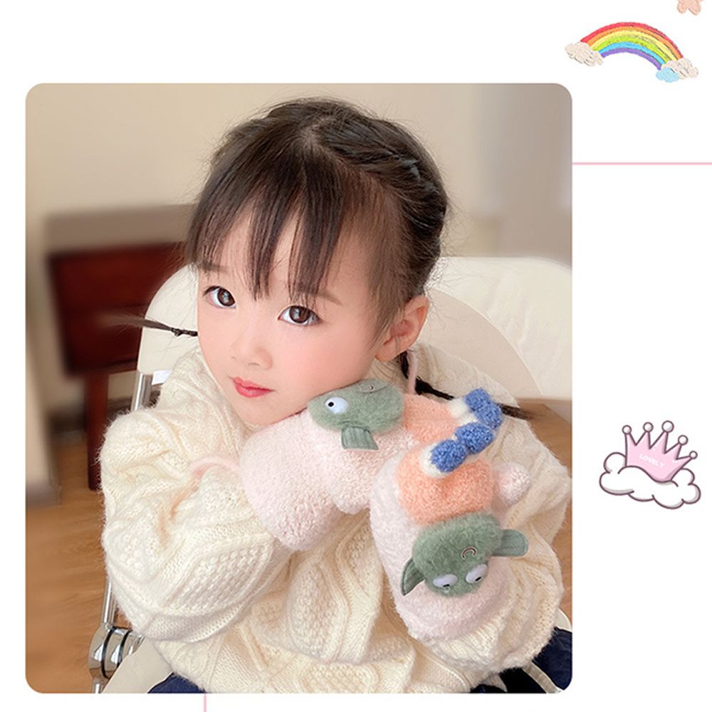 Jongen Meisje Baby Peuter Kinderen Kids Leuke Winter Gebreide Handschoenen Wanten Dikker Wanten