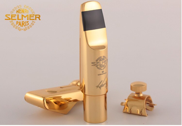 Tenor Soprano Alto Saxophone Metal Mouthpiece R54 Gold Plating Sax Mouth Pieces Accessories Size 56789