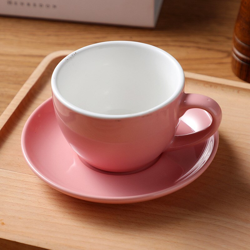 The Van Gogh Art Painting Coffee Mugs The Starry Night Sunflowers The Sower Irises Saint-Remy Coffee Tea Cups: pink