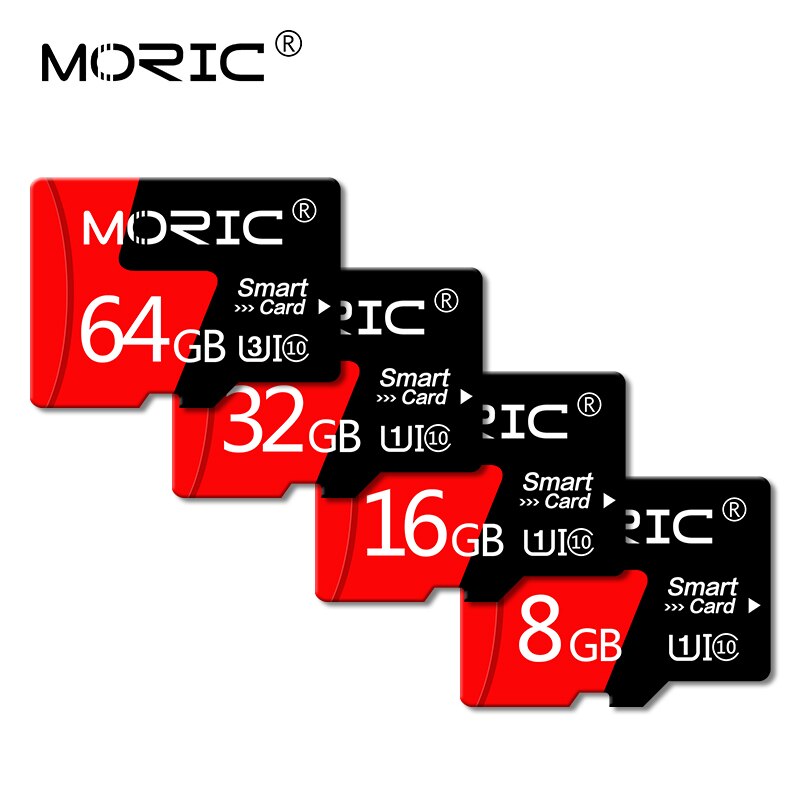 Original Moric SD Card Cartão Micro SD/TF Cartão de Memória Flash cartão de memória GB 8 4GB GB 32 16GB GB 128GB 256GB Classe 10 64