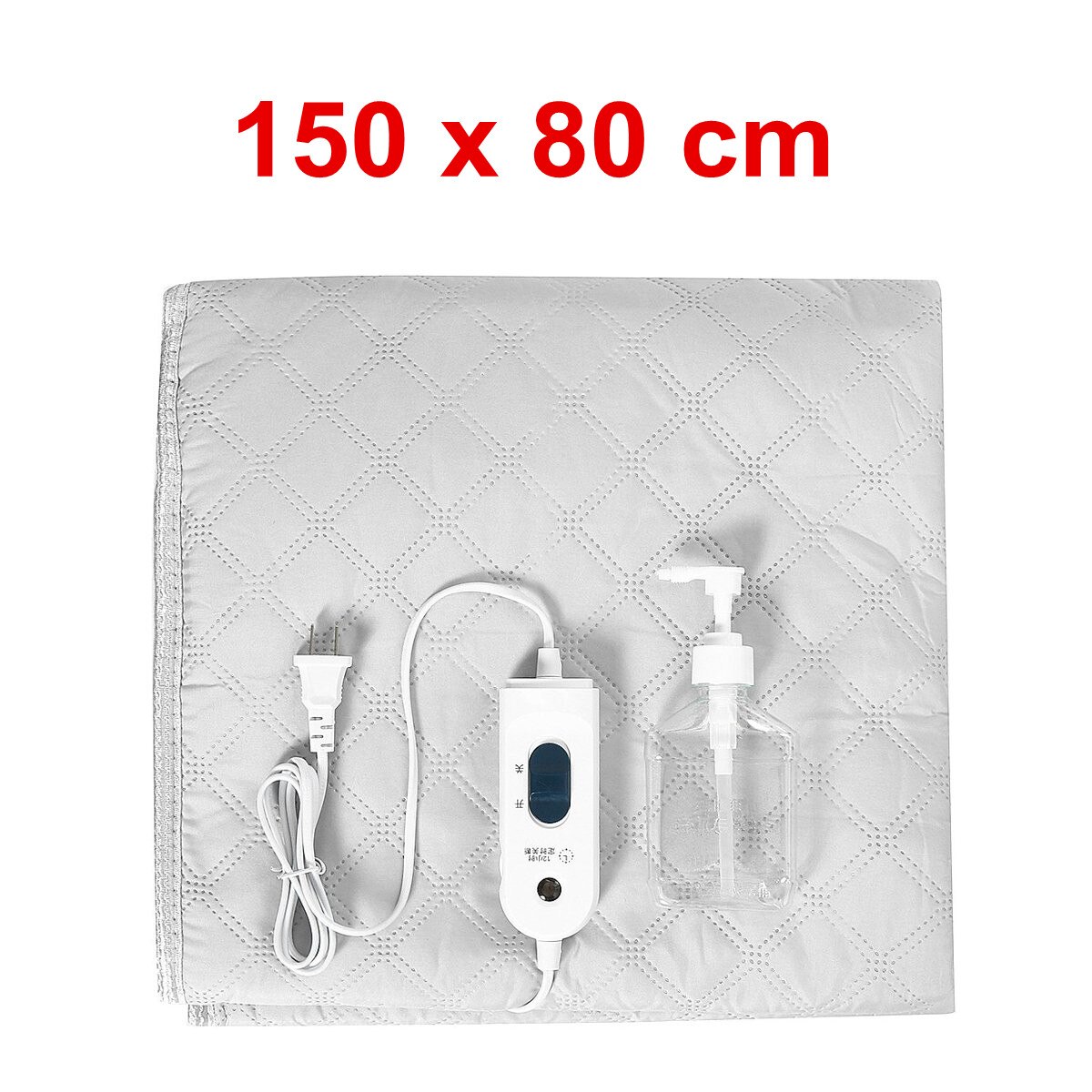 Non-woven Fabric Electric Heating Blanket Underblanket Winter Single Double Electric Mattress Thermostat Warm Electric Blanket: 150 x 80 cm