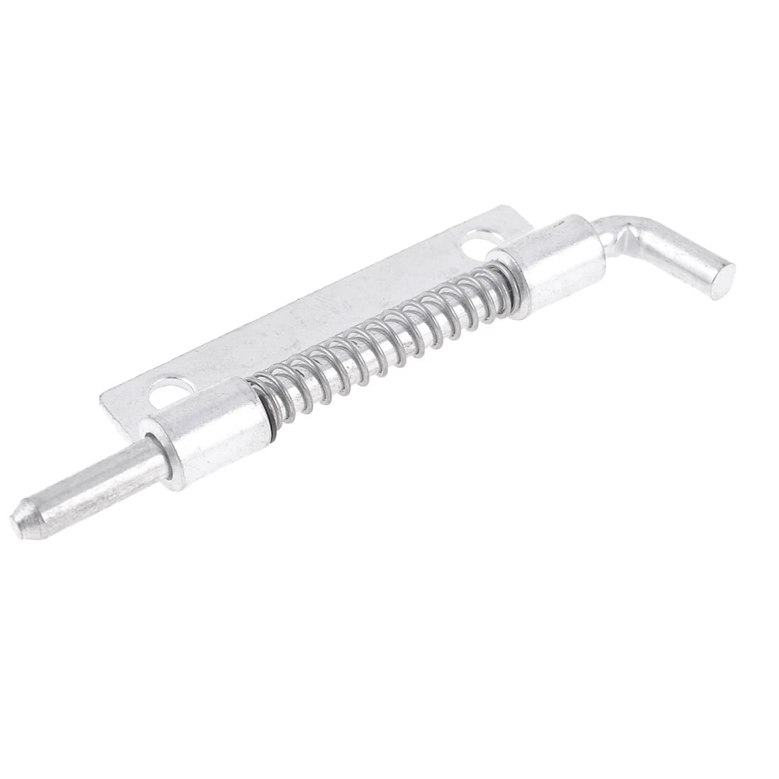 Hardware Spring Loaded Metal Security Barrel Bolt Klink 3.5 "Long Silver Tone