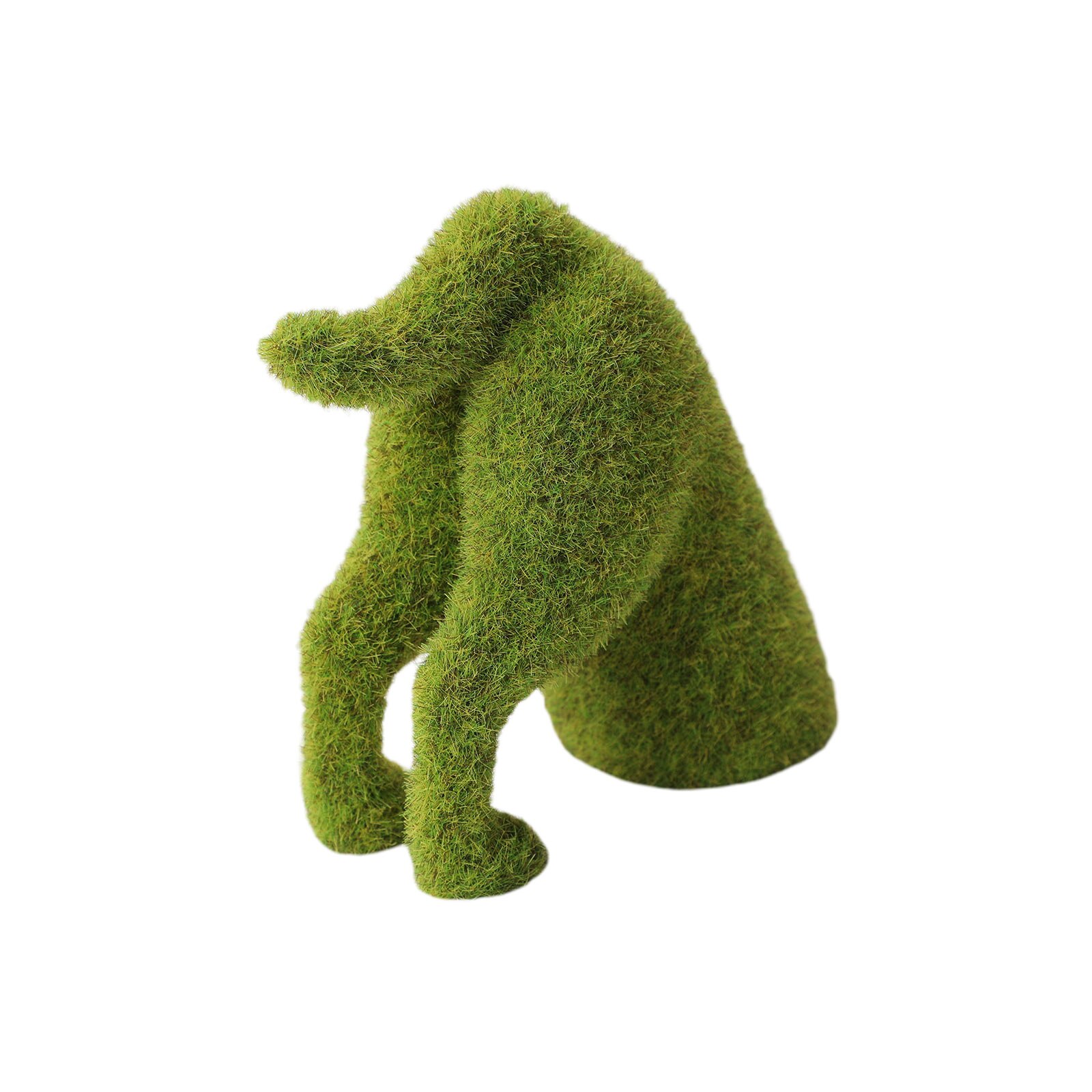 Sculpture topiaire de chien pierreries, décoration de jardin pour animaux de compagnie: C