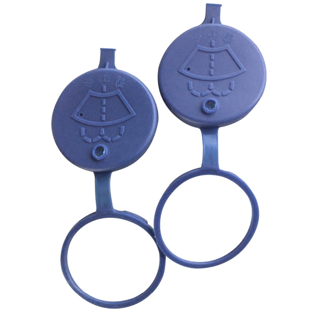 2 Pcs Car Windshield Wiper Washer Fluid Reservoir Tank Bottle Pot Cap Lid Cover For Peugeot 106 206 207 307 For Citroen Etc.