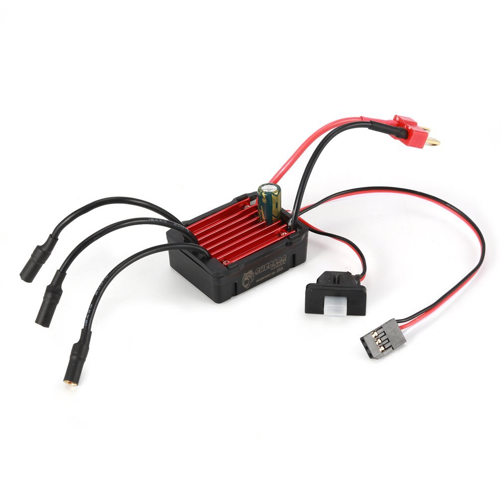 Surpasshobby Kk 25A Waterdichte Sensorless Brushless Speed Controler 2S Esc Voor 1:20 1:18 1:16 Rc Auto Model