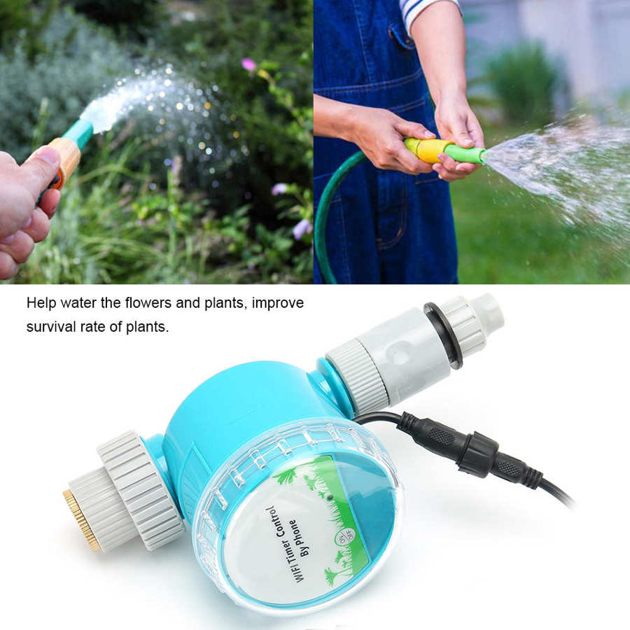 garden water timers 5V WIFI Phone Remote Irrigation Watering Controller Solenoid Valve Controllers for Garden irrigator