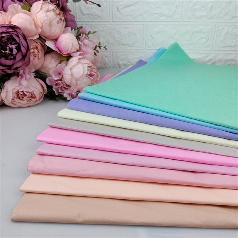20PCS Packing Craft Paper Valentine's Day Craft Paper Handmade DIY Wrapping Clothing Shirt Shoes Floral Wrapping Paper