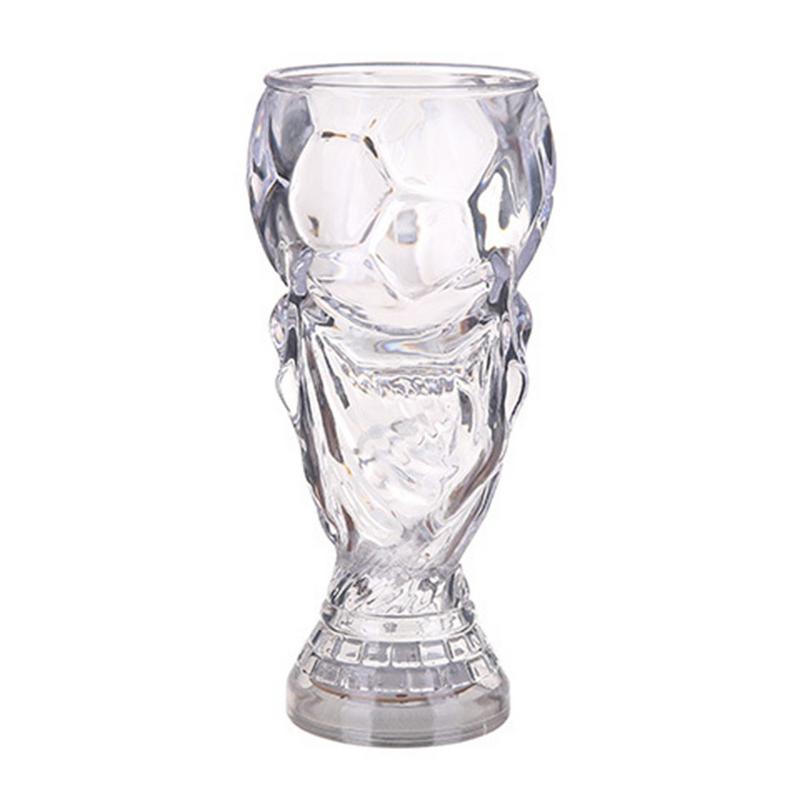 Jm ledet glødende kopp krus fest ball blitslys lysende neon bryllupsfestival jul ktv bar vinglass dekorasjonsforsyninger: Fotballcup
