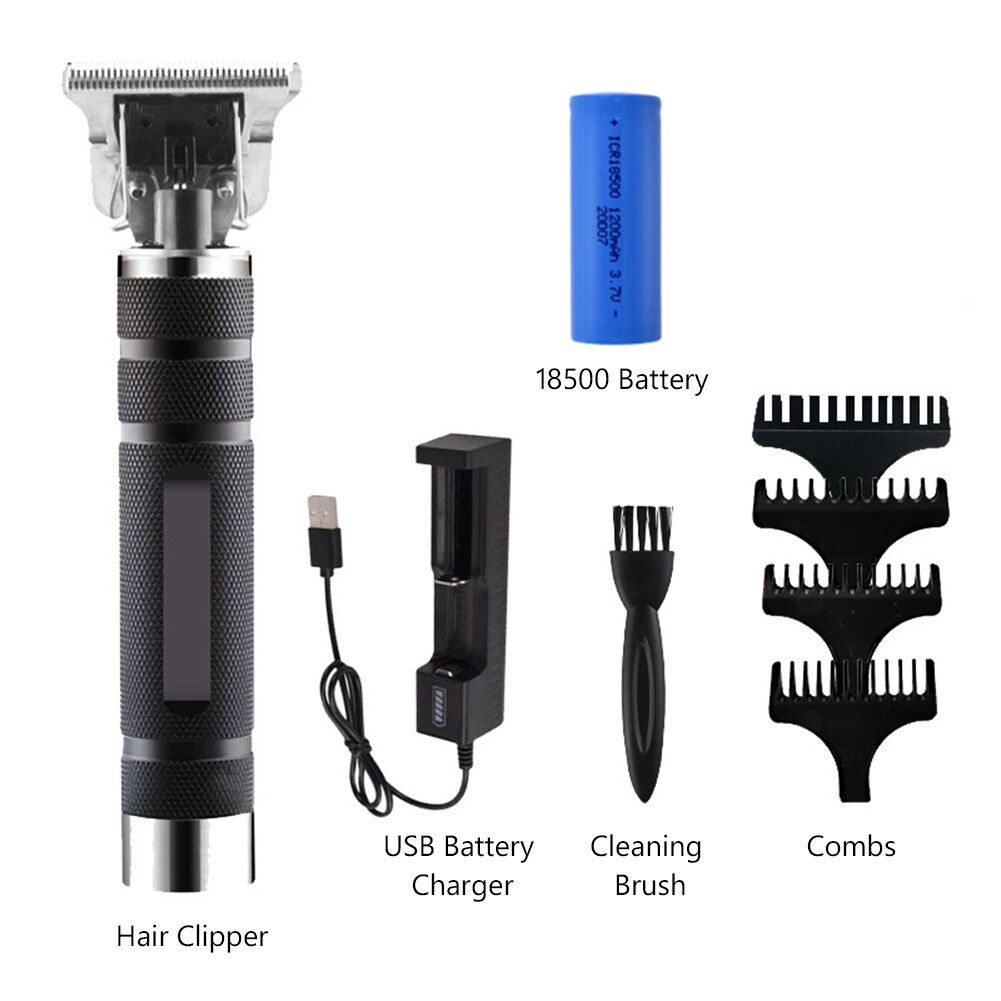 6 Inch Stainless Barber Shears Cutting Shears Thinning Scissors Salon Hairdressing Scissors Hair Scissors Electric Hair Clipper: Electric Trimmer 3