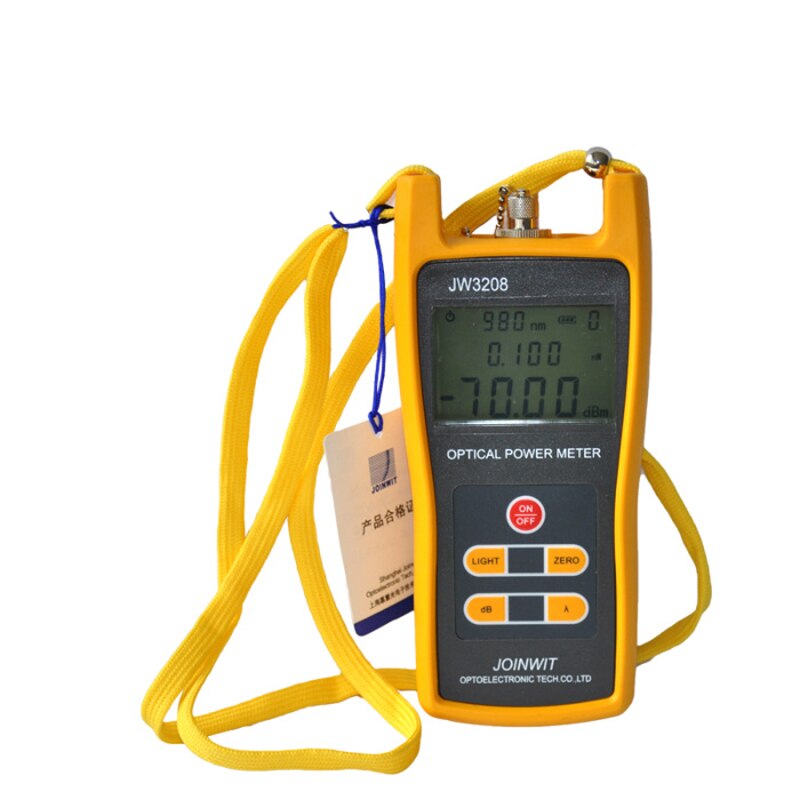 JOINWIT JW3208 Optical Power Meter JW3208A Portable -70~+6dBm+JW3306D Live Fiber Identifier Optical Fiber Identifier