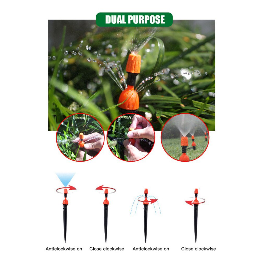 Intelligent Timing Irrigation System Solar Charging Ground Available 12 Months Plant Waterer Garden Auto Drip Irrigation