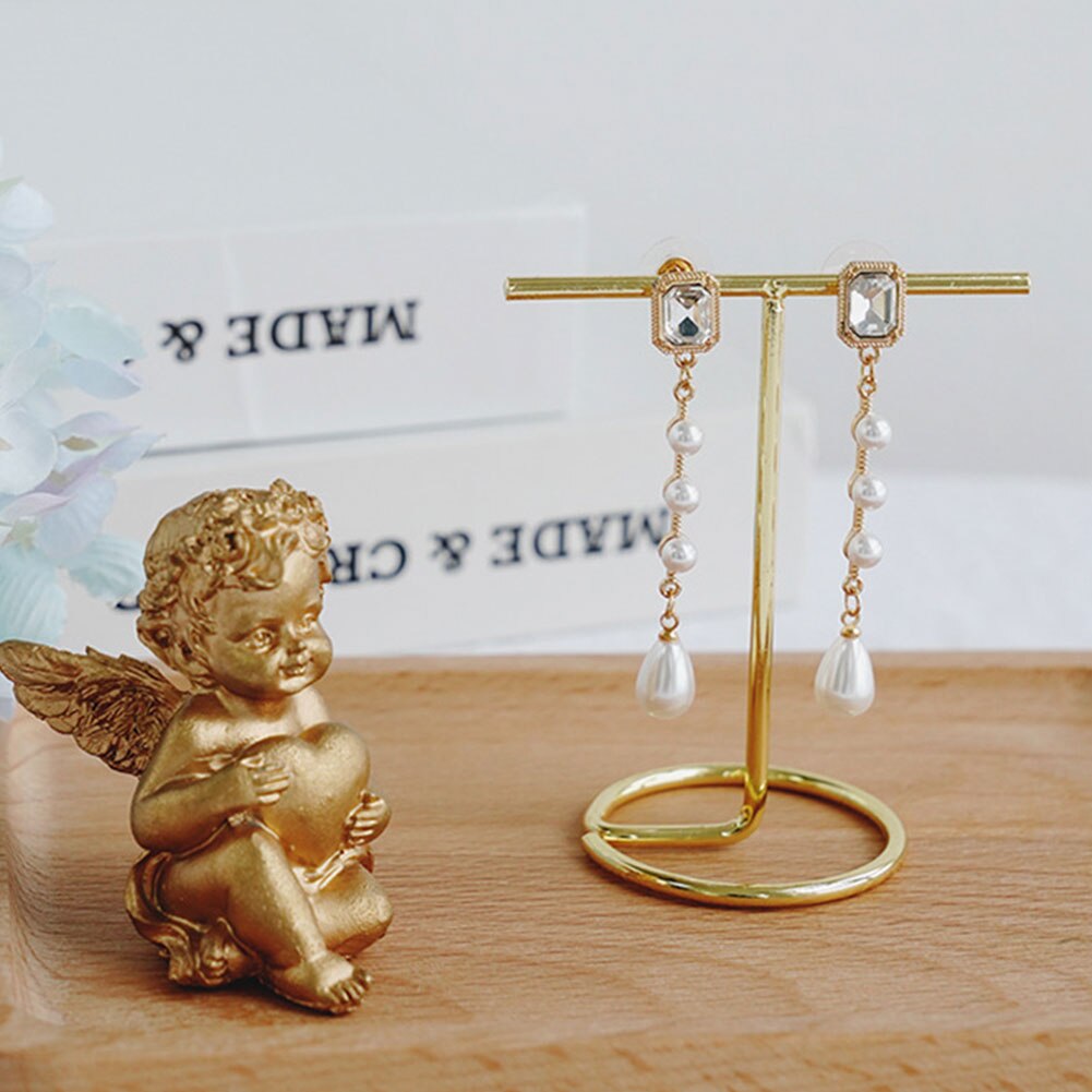 Foto Studio Ins Luxe Metalen Beugel Fotografie Prop Voor Oorbel Ring Armband Ketting Sieraden Plank Schieten Display Props
