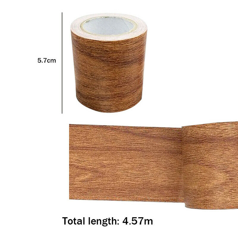 Realistische Woodgrain Reparatie Hardware Adhensive Duct Tape Voor Meubels Muurstickers Badkamer Decor 7 Kleuren Meubels Lijm: 4