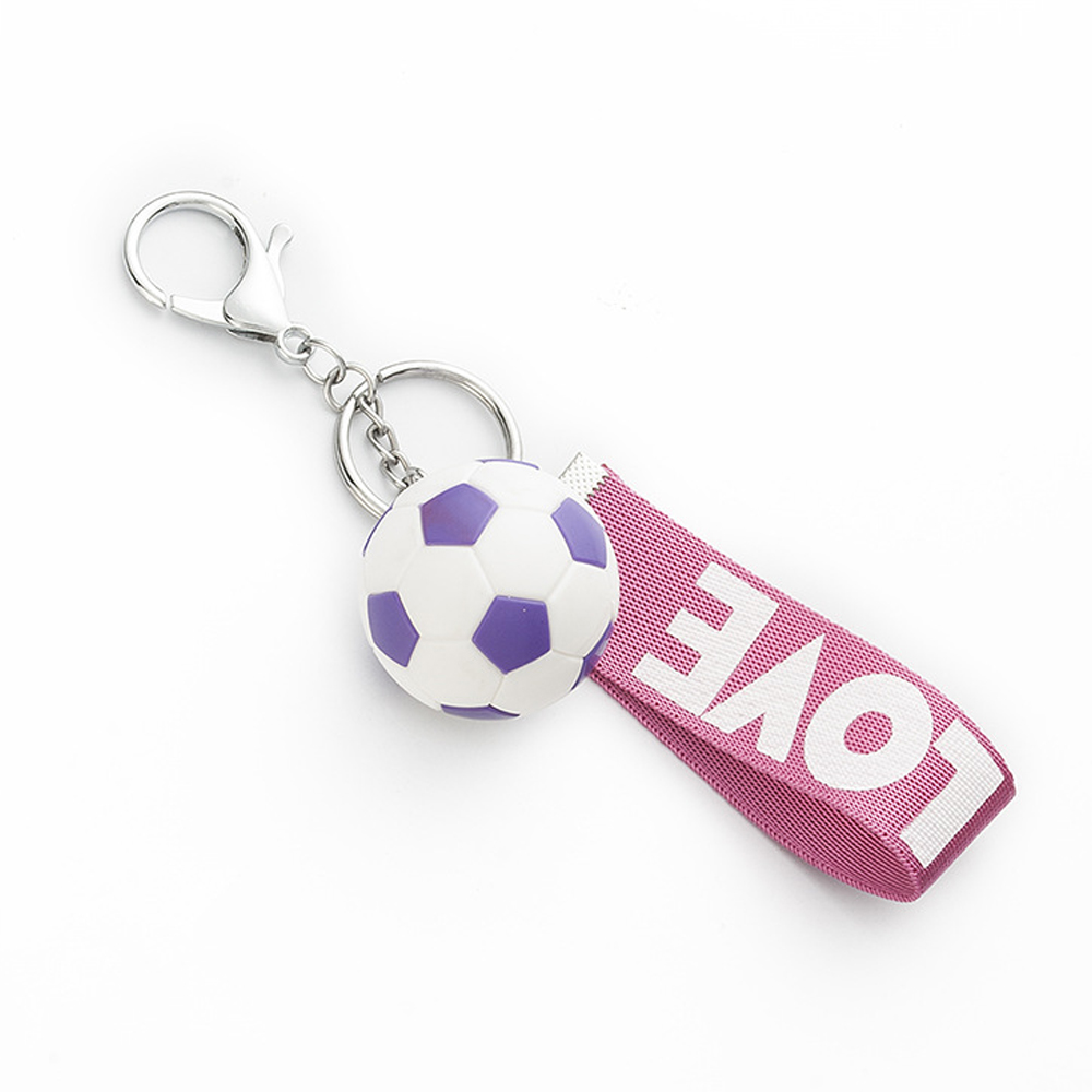 Catene di Corda di Nylon di Calcio di gioco del Calcio di vendita calda di Amore del Supporto Del KeyChain Per Le Donne Degli Uomini Calcio Attrezzature varie Ventole regali Souvenir