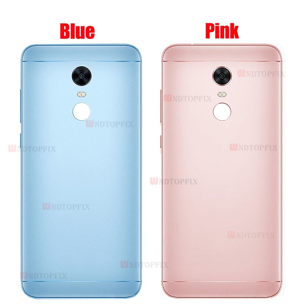 Für Xiaomi Redmi 5 5Plus Gehäuse Batterie Zurück Abdeckung Fall mit Power Volumen Taste für Xiaomi Redmi 5Plus 5 batterie Fall