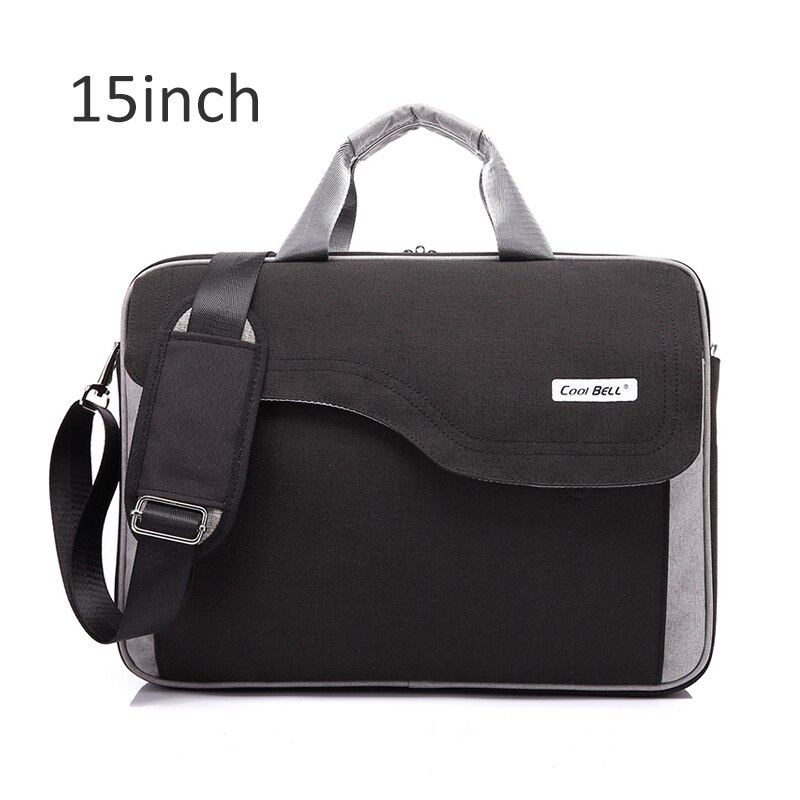 Mężczyźni teczki laptop biznesowy walizka zamek błyskawiczny Crossbody torby zeszyt torebki nylon mężczyzna torba listonoszka na ramię 2020 XA199ZC: czarny 15cal