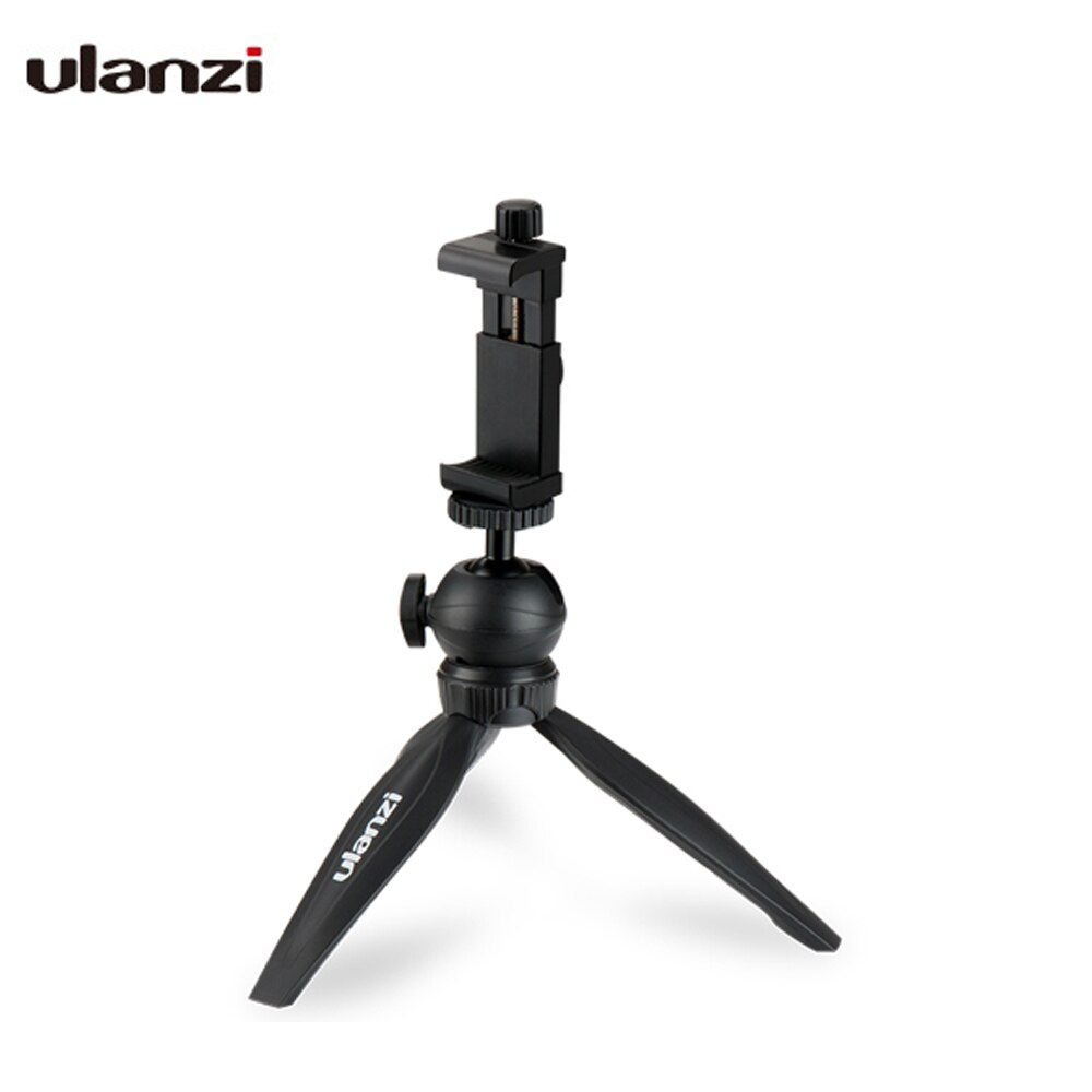 Ulanzi mini Telefono Treppiede Da Tavolo Smartphone Supporto del Supporto Della clip Del Supporto Del Basamento w Staccabile Ballhead per iPhone X/8/7 più Huawei xiaomi