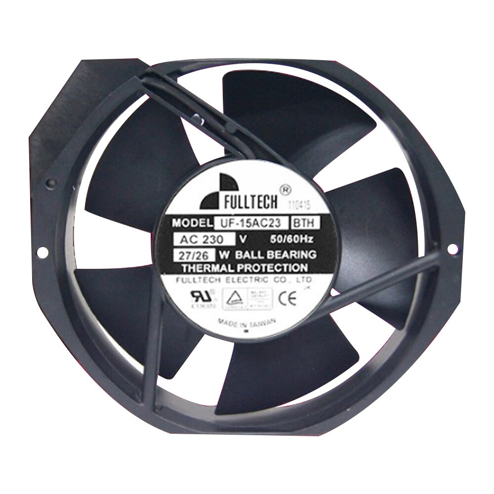 UF-15AC23BTH-ventilador de flujo axial FULLTECH, 230V, 27W, UF15AC23BTH, para chasis de armario, Taiwán