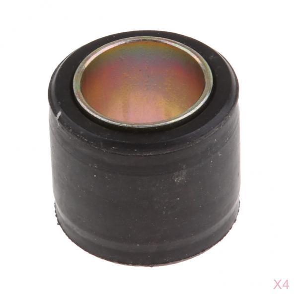 4 stk motorcykel støddæmper suspension bøsning gummibøsning 14mm