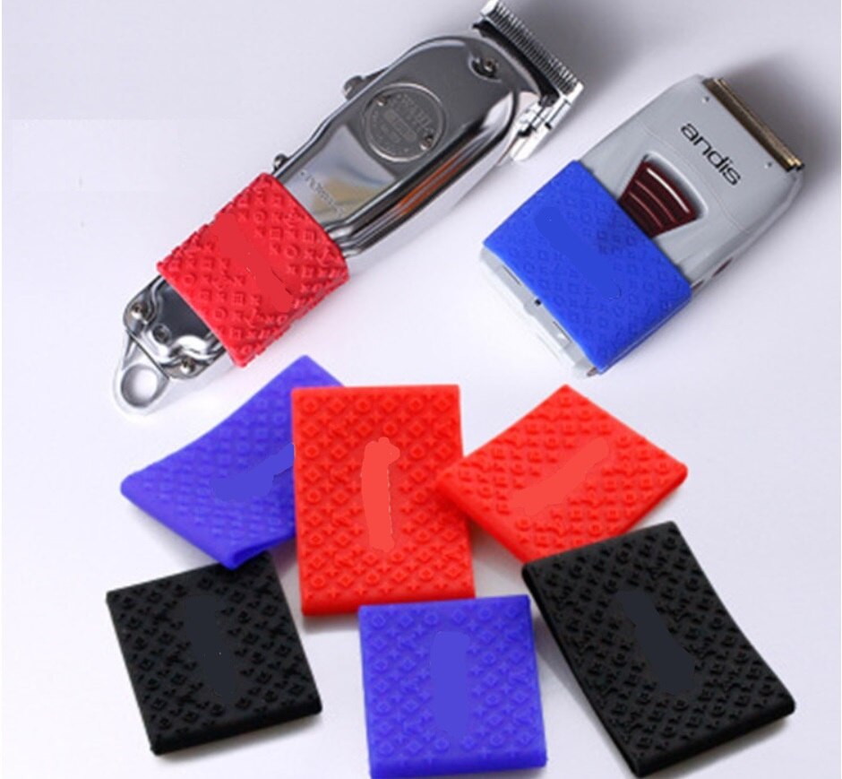 Trimmer grip Barber Hair Clipper Grip Rubber Anti Slide Barber Grips Hairdressing silicone decorative rings