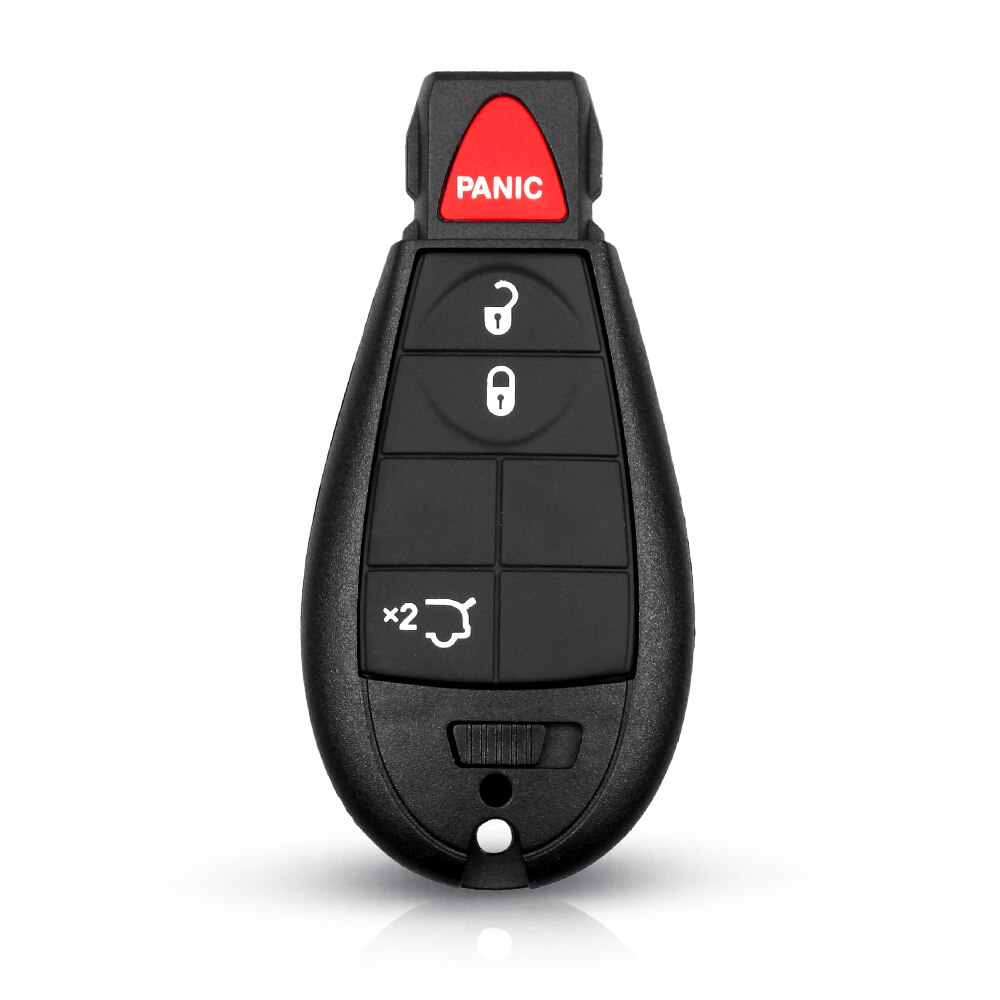 KEYYOU 3/4/5/6/7 Buttons Remote Smart Car Key Shell For Jeep Grand Cherokee Chrysler 300 Town &amp; Country Dodge Challenger Charger: Model 5