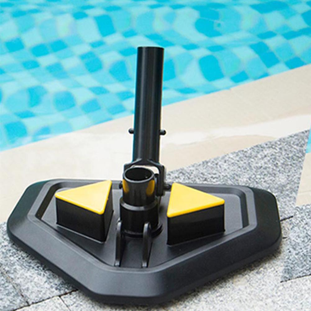Swimming Pool Suction Head Underwater Eco-friendly Vacuum Cleaner Replacement Head Triangle Weighted Pool Spa Head