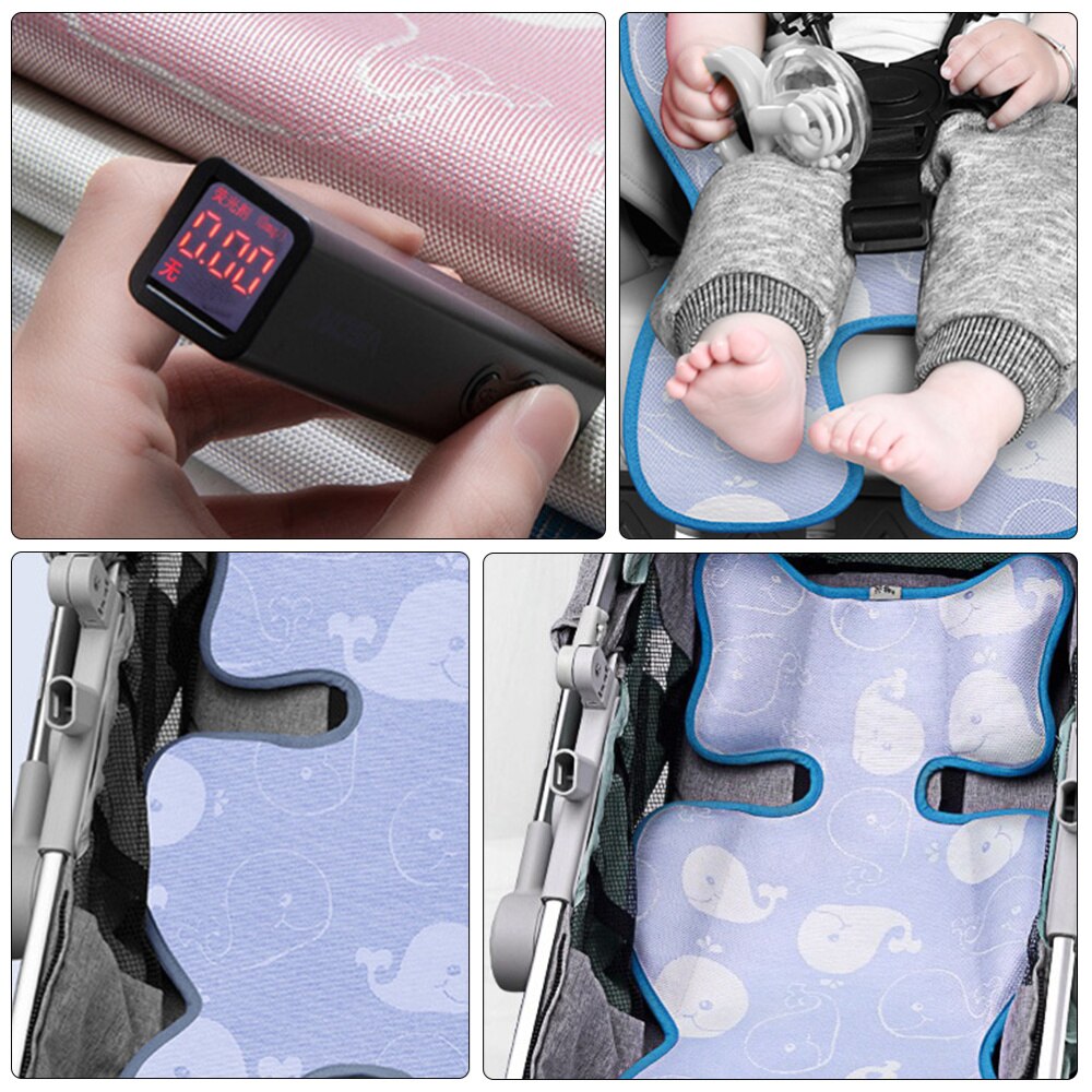 1pc baby is silke mått baby sæde måtte spædbarn kølepude vandtæt pude