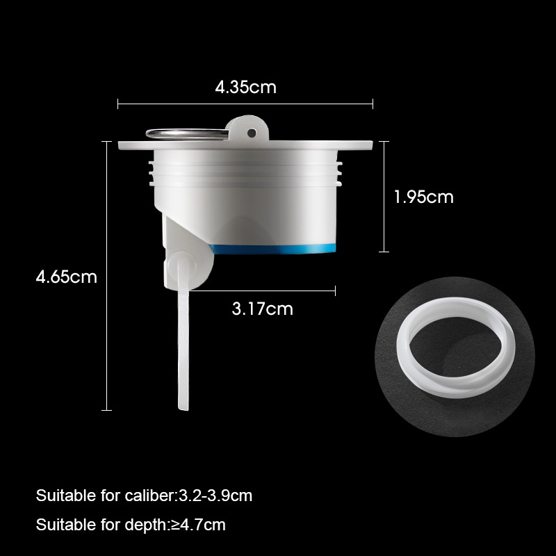 Afvoerputje Deodorizer Anti-Geur Drain Kern Deodorant Klep Wc Anti-0dor Anti-geur Kern Riool Afdichting Lek Sifon bad Plug: A1