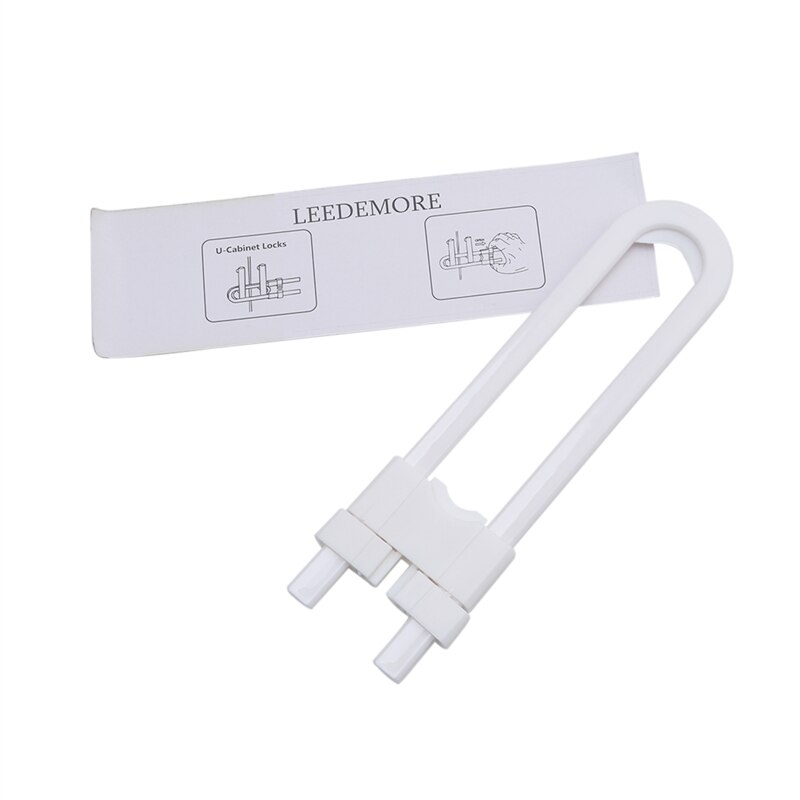 U-shaped Cabinet Lock Baby Safety Child Safety Child Safety Security Child Kids Safety Baby Proof Drawer Lock for Cabinet Castle