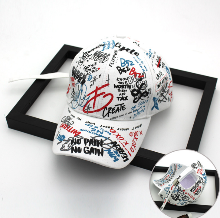 Papa chapeau Piercing anneau casquette de Baseball Punk Hip Hop casquettes coton adulte décontracté solide réglable unisexe casquettes: vert militaire