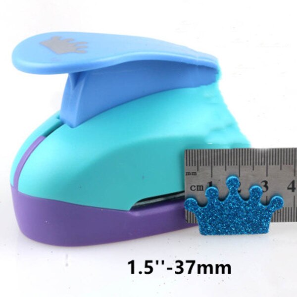 (5/8",1",1.5",2",3") King Crown craft punch paper cutter eva foam scrapbooking princess decoration hole puncher
