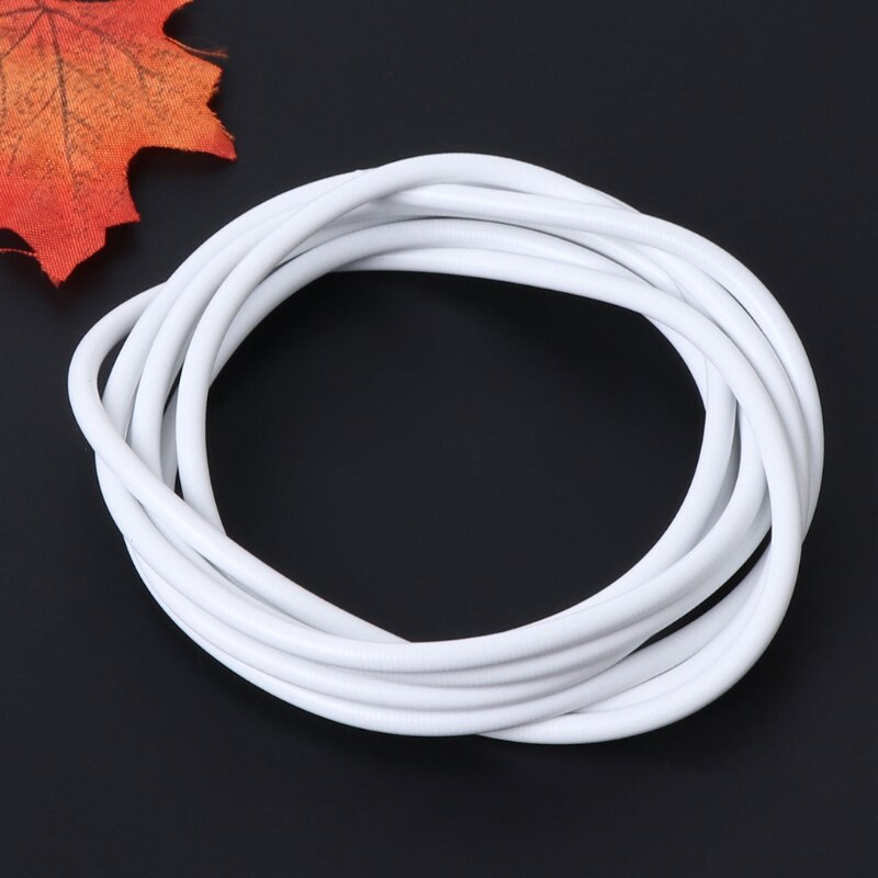 Net Hang 2m Curtain Wire Window Cord Cable String Set With 5 Fish Eyes 5 Hooks X7YD