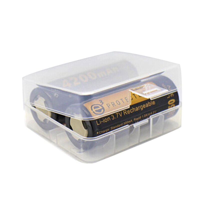 1Pc 26650 Batterij Case Plastic Houder Opbergdoos Cover Voor 2X26650 Batterij Box Container Case Organizer Box case