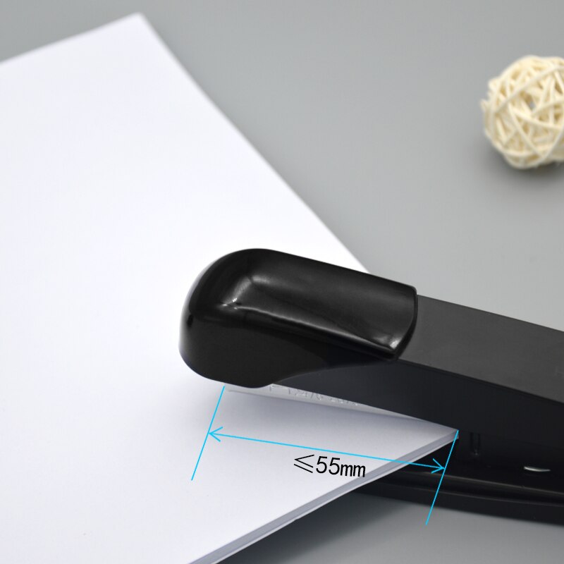 1pcs Metal Safe Stapler without Staples Staple Free Stapleless Capacity for Paper Binding School book repair Office Accessories