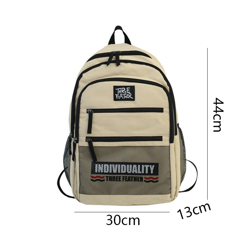 Schüler Schule Taschen für Jungen Mädchen Teenager Männer Rucksack Schule Frauen Große Kapazität jugendlich Bookbags Preppy Stil Neue