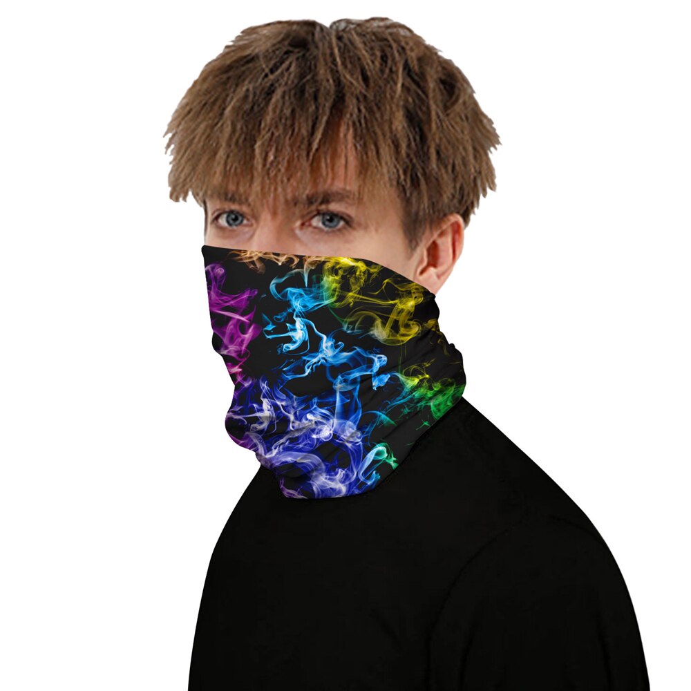 Bandana kvinder mænd flag digital printet multifunktionelt sømløst tørklæde hurtigttørrende solskærm svedbånd hårbånd cykling hals tørklæde