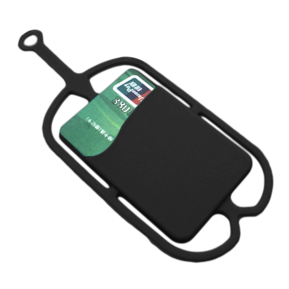 Besegad universel Silicone téléphone portable porte-lanière housse téléphone cou sangle collier fronde pour Smartphone moins de 6 pouces