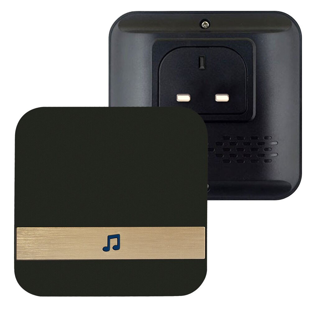 Wireless Doorbell Chime Household Plug-in Chime WiFi Ding-Dong Alarm Smart Door Bell Receiver EU/US/UK Plug Home Doorbell