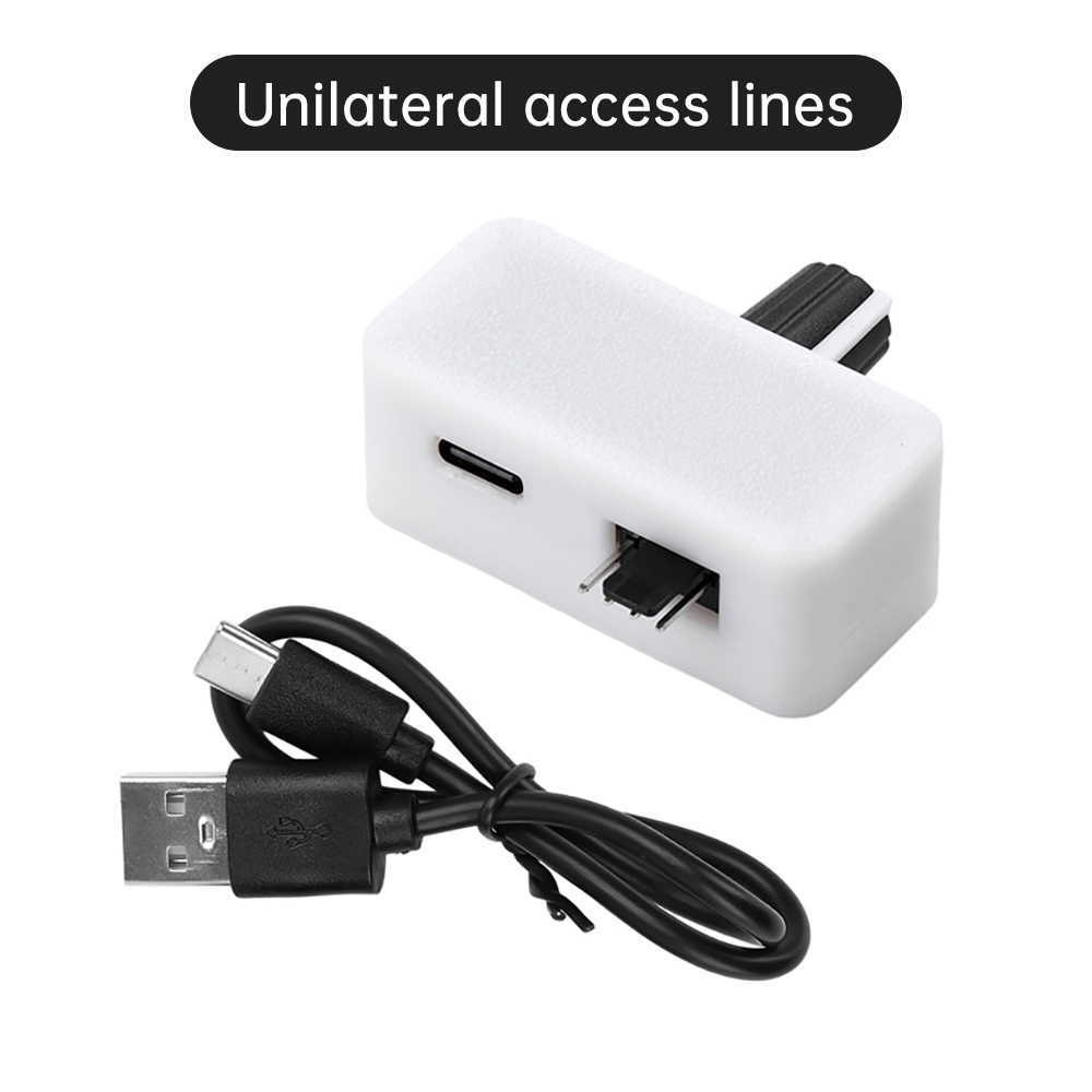 Mini PWM Speed Controller 4Pin Fan Speed Controller TYPE-C USB Interface Power Supply DIY Water Cooler Black/White: black