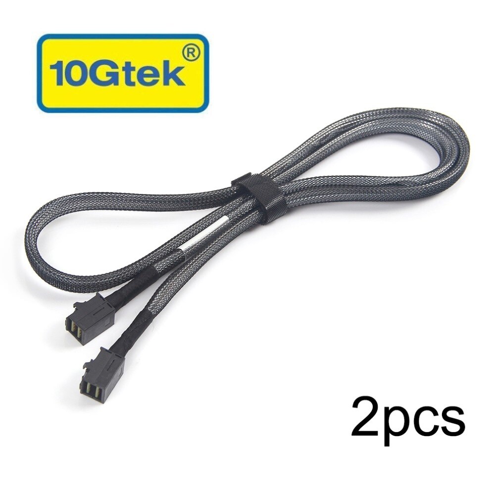 2Pcs 6Gbs 1-Meter MiniSAS SFF-8643 to Mini SAS 36-Pin 8087 SAS Cable, 1M Internal HD SFF 8087 to 8643 Fold-able Cable